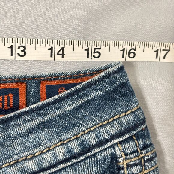 Rock Revival Sora Boot Jeans Women's Sz 30** Blue Stretch The Buckle Jeans - Picture 10 of 12